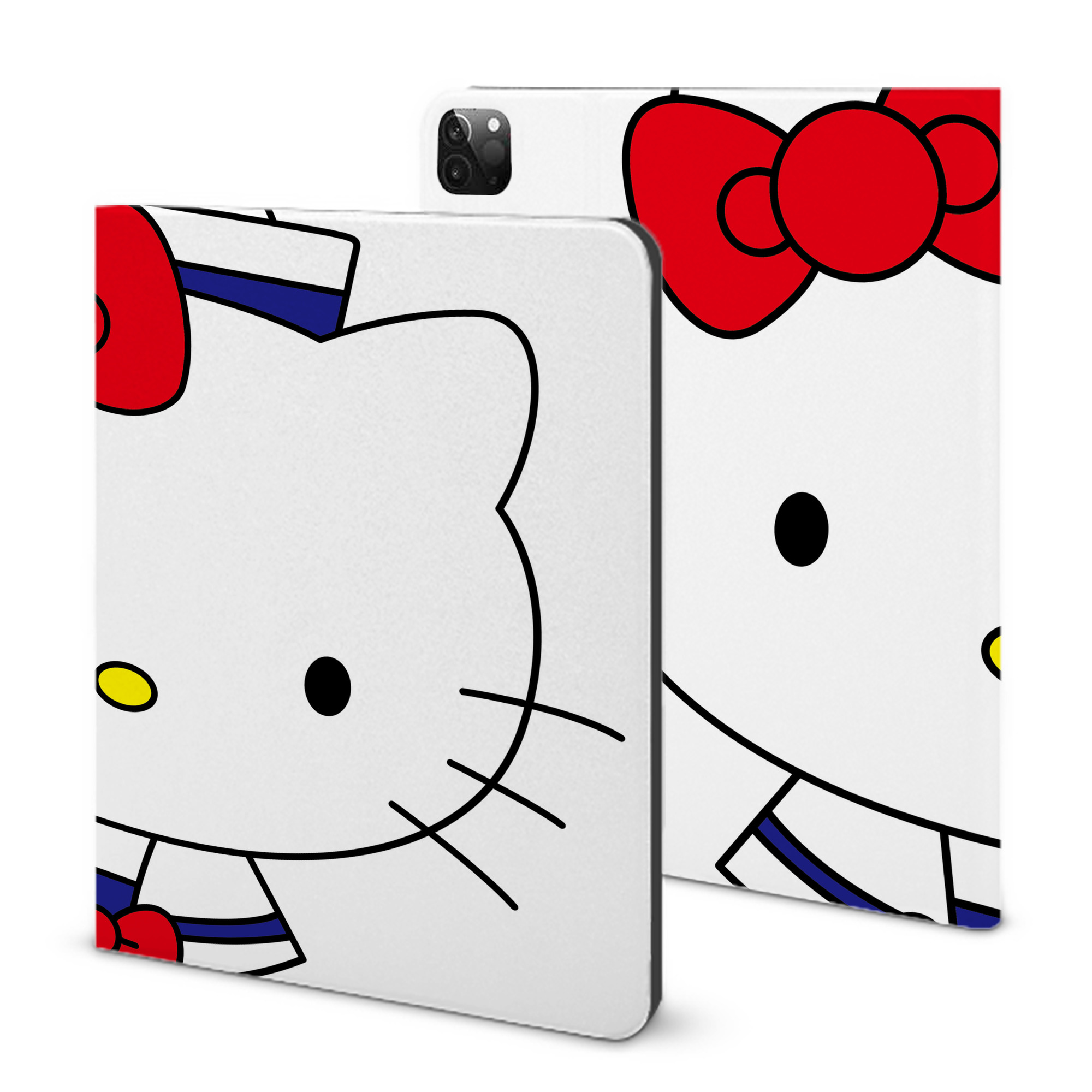 （画像用） Hello Kitty ハローキティ IPadケース ペンホルダー付き ブックスタイルデザイン